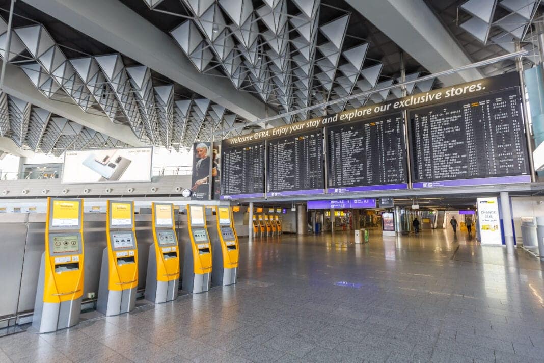 Terminal 1 des Frankfurter Flughafens. Foto: © Markus Mainka / stock.adobe.com