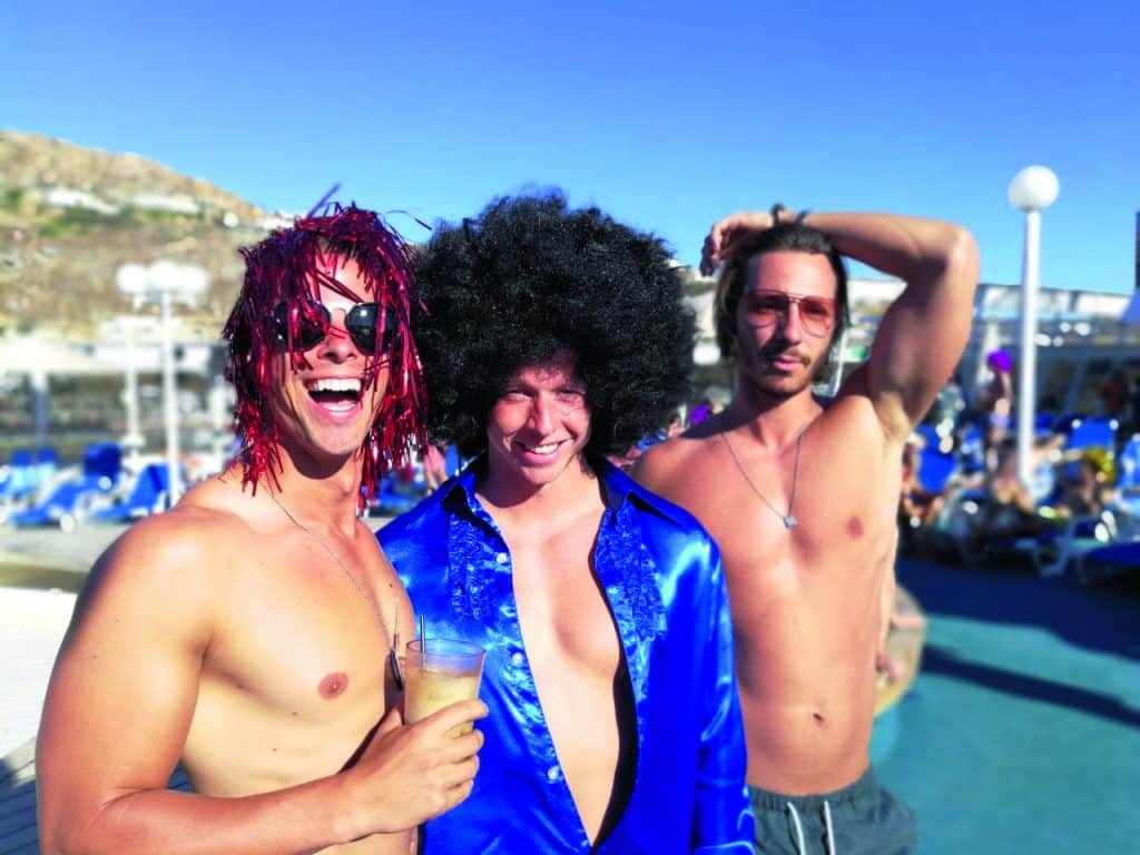 Partystimmung an Bord. Foto: © Spartacus Cruise