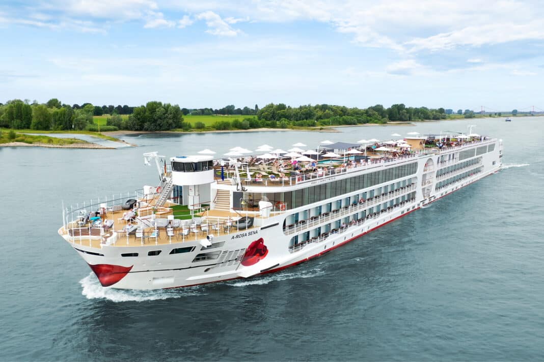 A-Rosa Sena wurde vor einem Jahr in Düsseldorf getauft. Foto: A-ROSA Flussschiff GmbH