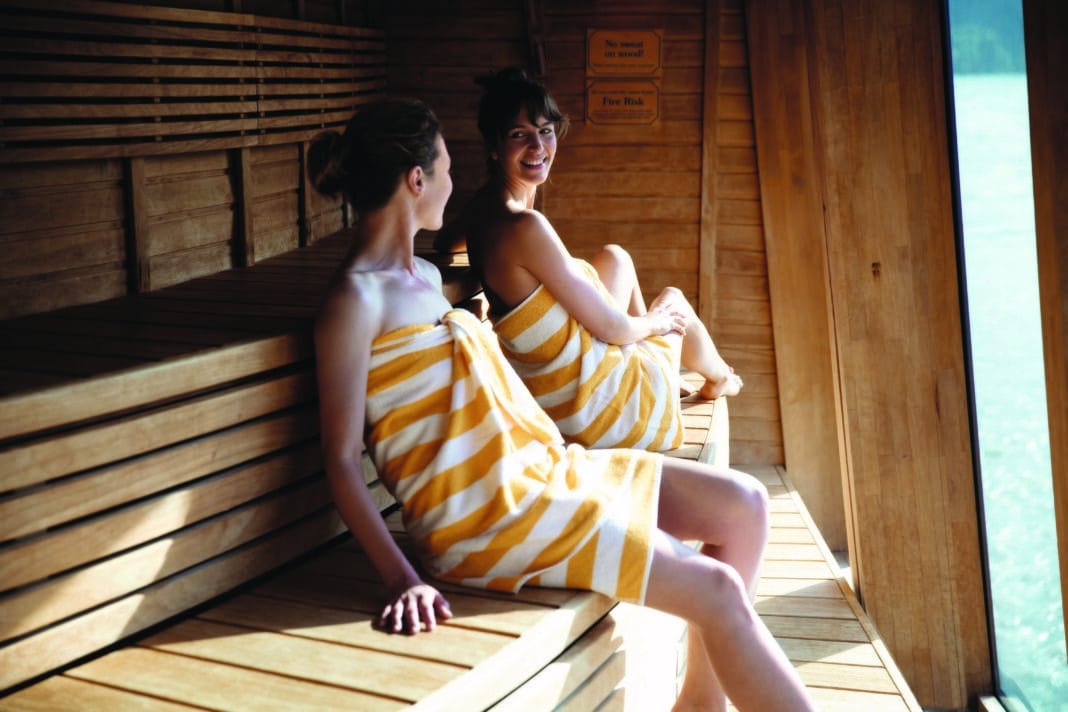 Erstmalig ist es in dieser Saison bei A-ROSA möglich, den Wellnessbereich für ein Private oder Ladies‘ SPA zu mieten. Foto: A-ROSA
