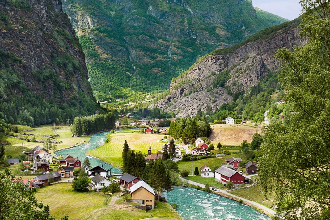 Die Idylle der Fjorde in Flåm. Foto: © MSC Cruises