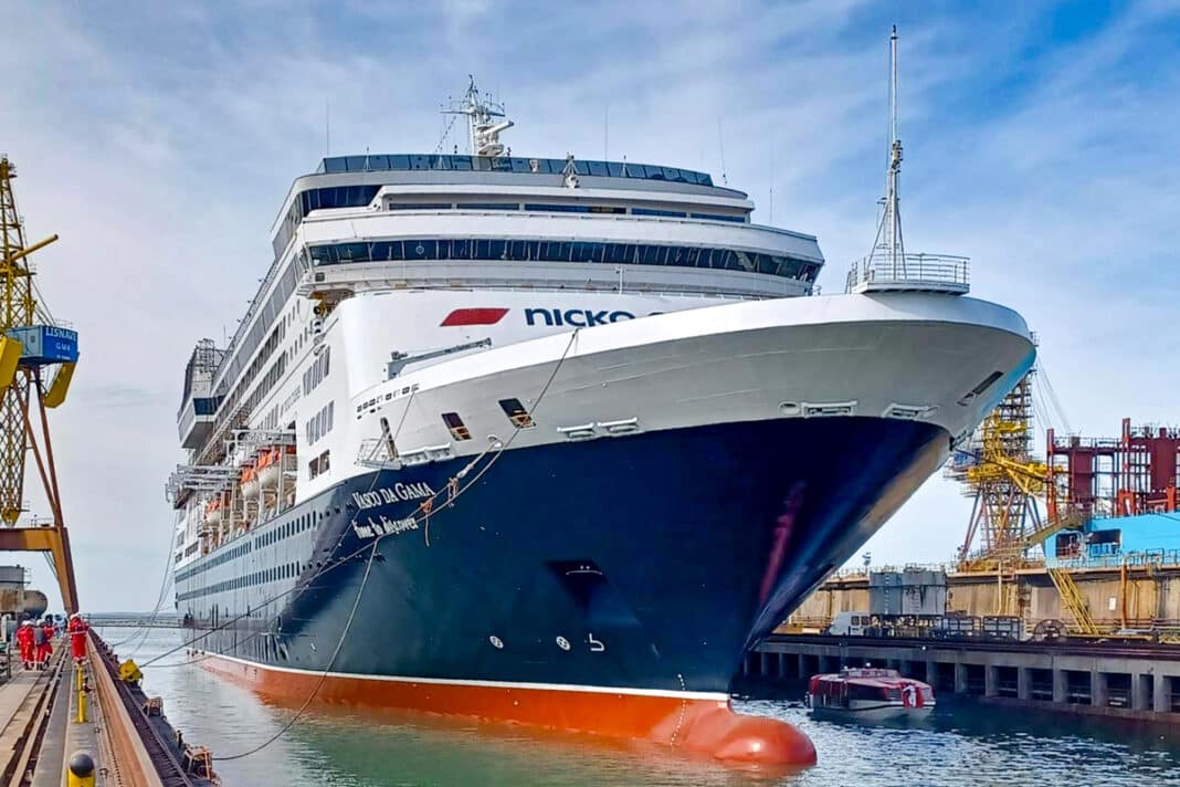 Die Vasco da Gama muss außerplanmäßig in eine Werft. Foto: © nicko cruises Schiffsreisen GmbH