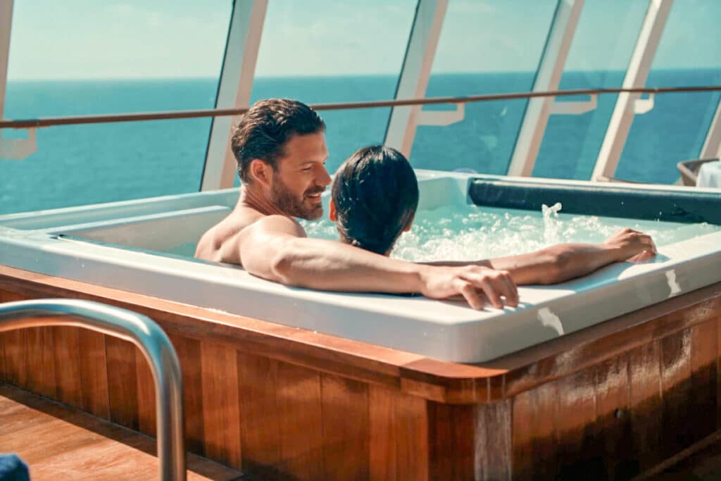 ... und entspannte Atmosphäre. Foto: © MSC Cruises