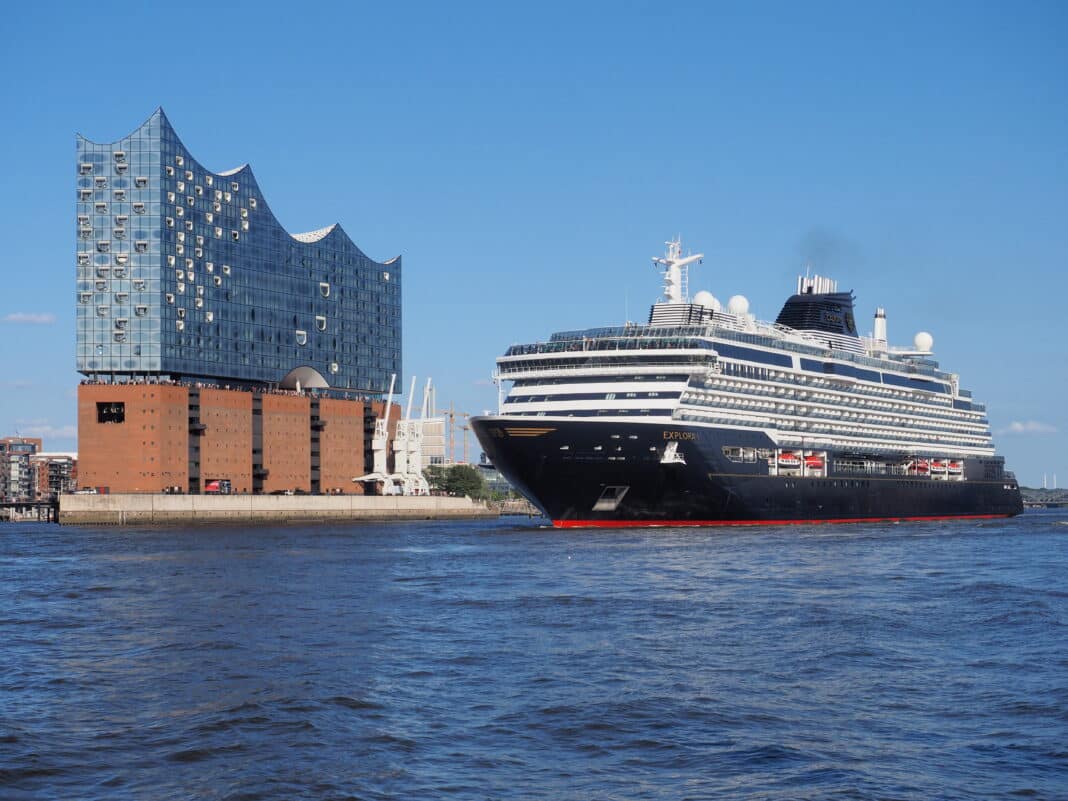 Explora Journeys in Hamburg, Foto: © Hamburger Hafen GmbH