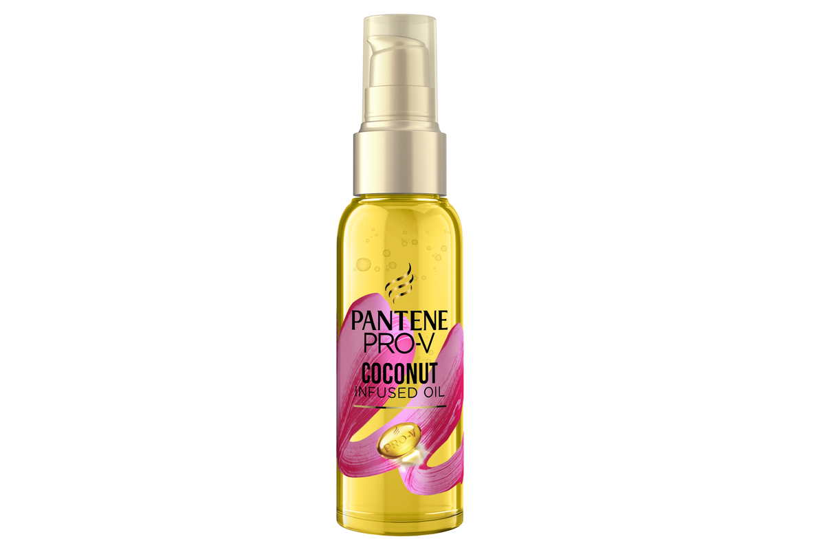 Pantene Pro-V Coconut Infused Öl Das nährende Öl mit Kokusnuss spendet tiefenwirksame Feuchtigkeit, macht das Haar geschmeidig und verhindert Proteinverlust. Es sorgt für definierte und schwungvolle Locken mit wunderschönem Glanz. Who runs the world? Curls! 100 ml / 4,99 €*