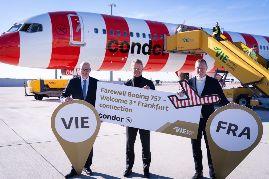 Condor Abschiedsflug B757, Foto: © Condor