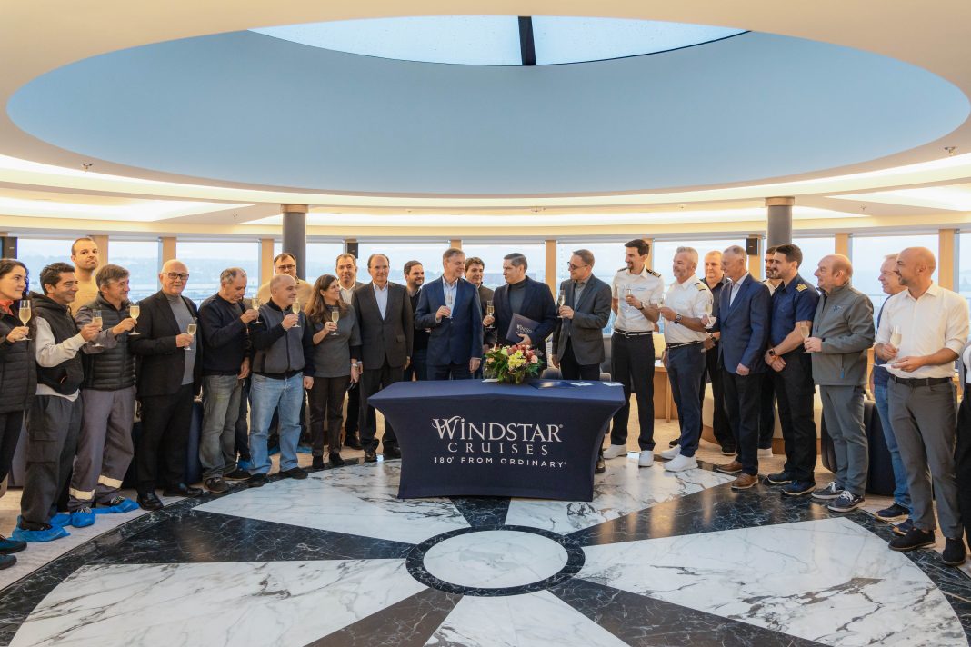 Star Seeker Übergabe, Foto: © Windstar Cruises