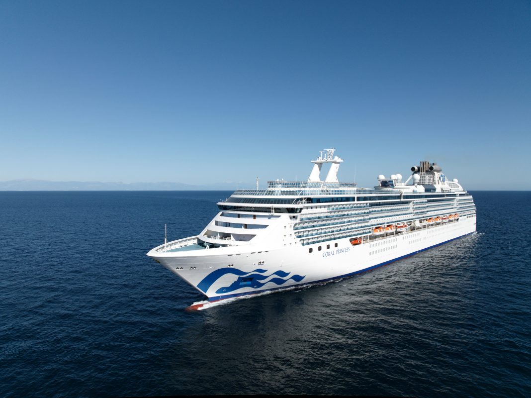 Die Coral Princess geht 2028 für Princess Cruises auf Weltreise. Foto: Princess Cruises