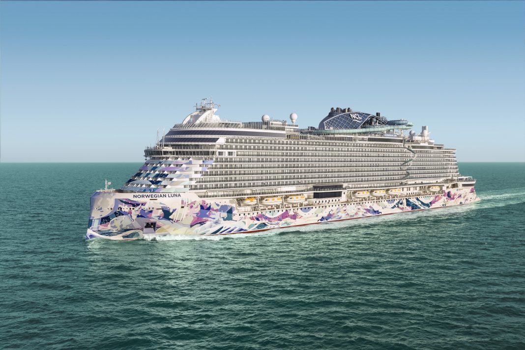 Die Norwegian Luna ist nach einem kurzen Europa-Debüt auf dem Weg in die Karibik. Foto: Norwegian Cruise Line