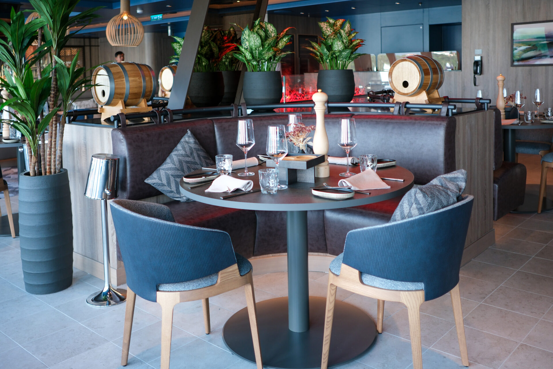 Restaurant Høfde auf der Mein Schiff Flow