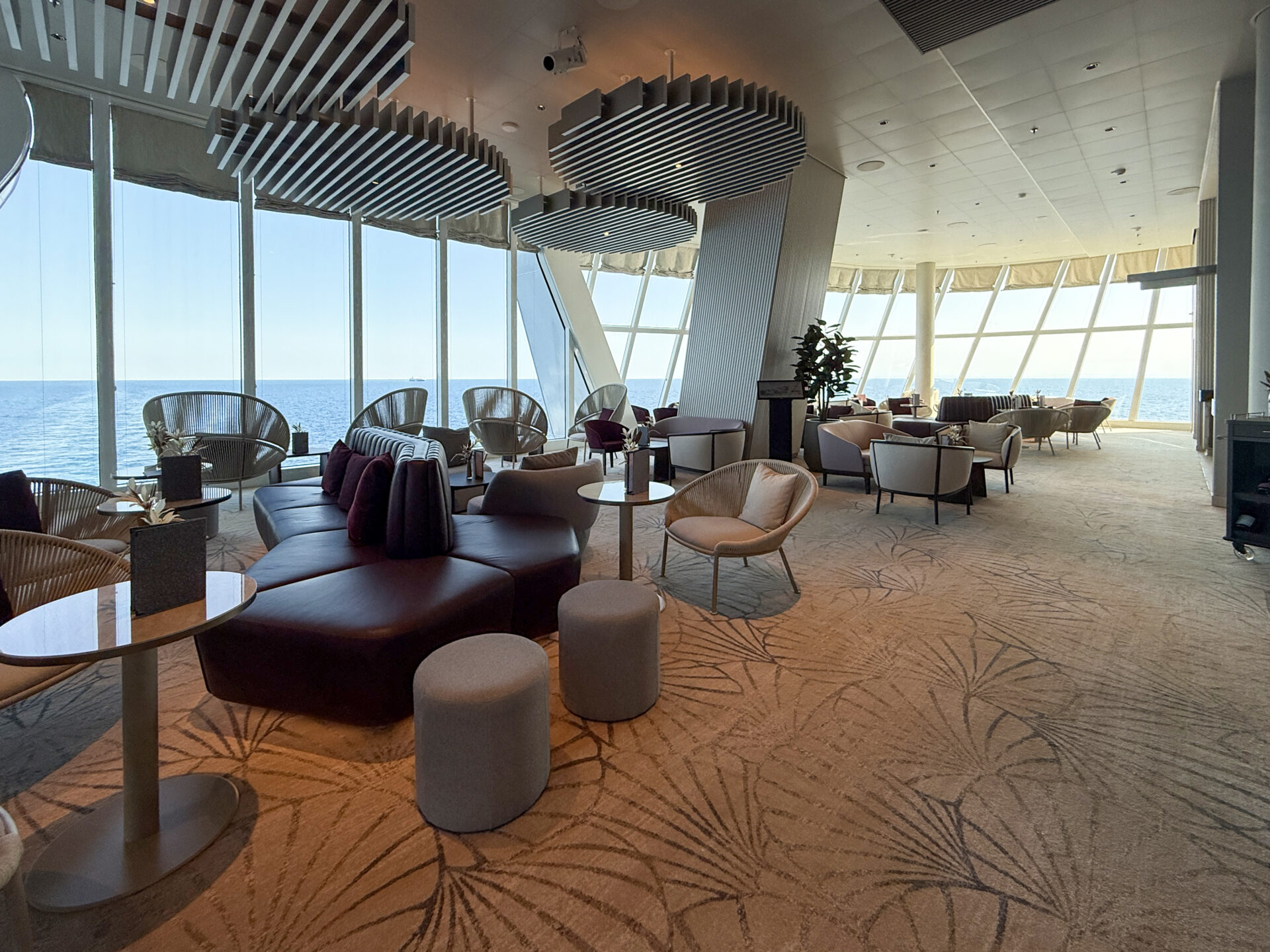 Die X-Lounge auf der Mein Schiff Flow