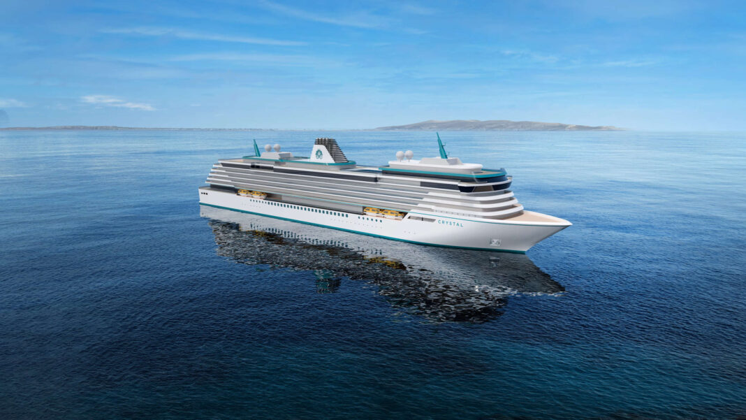 Die Crystal Grace bekommt ein weiteres Schwesterschiff. Grafik: Crystal